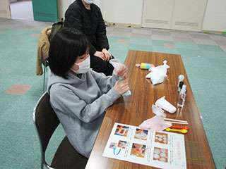 工作教室(バスボム作り)