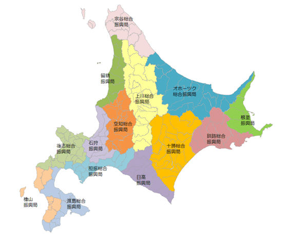 系統設備効率化割引対象地域マップ